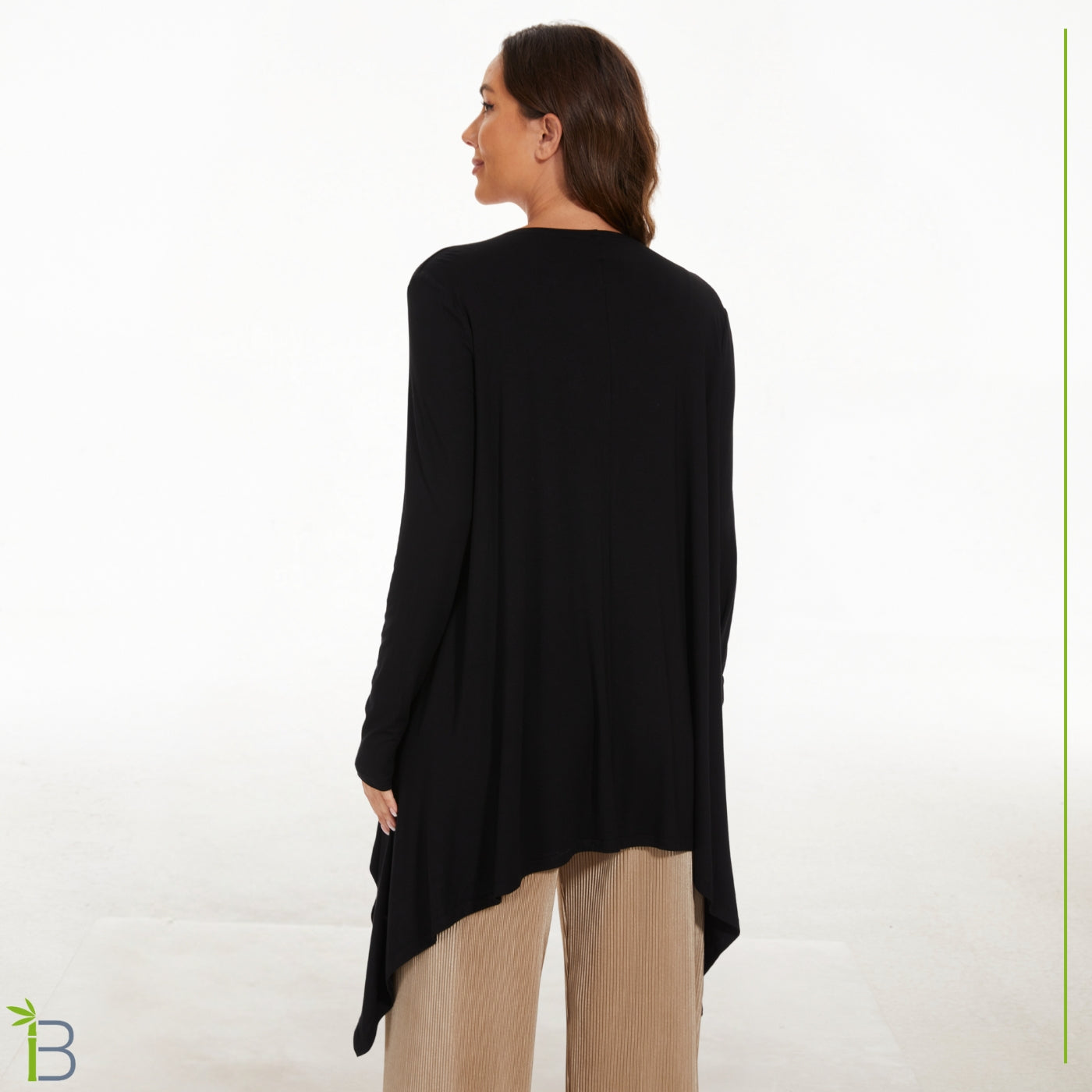 Women's Cardigan Waterfall Design