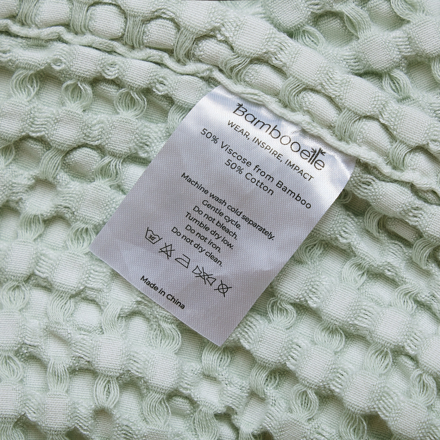 Cuddle Up Combo: Waffle Blanket & Bamboo Capri Pajamas