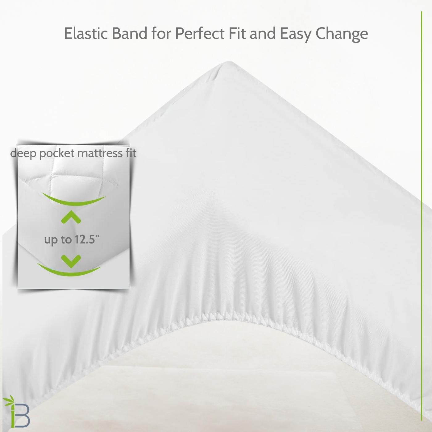 Bamboo Crib Mattress Protector